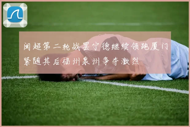 闽超第二轮战罢宁德继续领跑厦门紧随其后福州泉州争夺激烈
